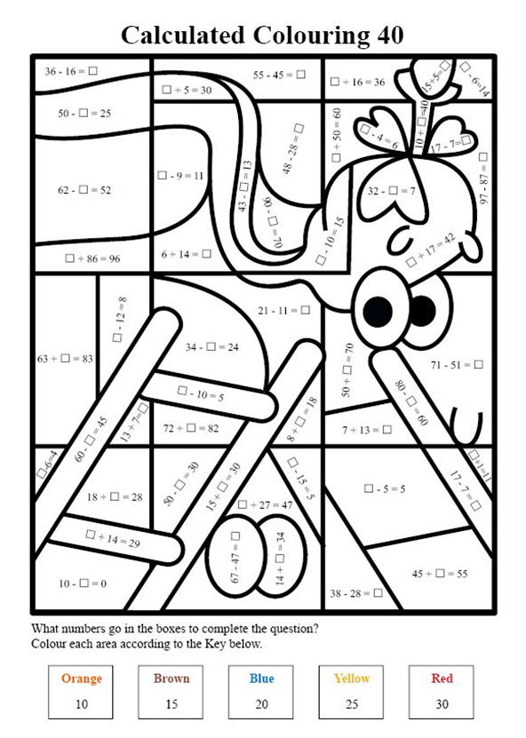 Featured image of post Calculated Colouring Ks3 Once they have achieved each there is a problem involving algebra to challenge their knowledge and understanding