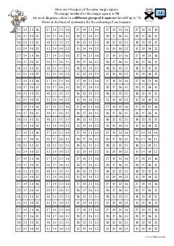 Diabolical Magic Squares (b)